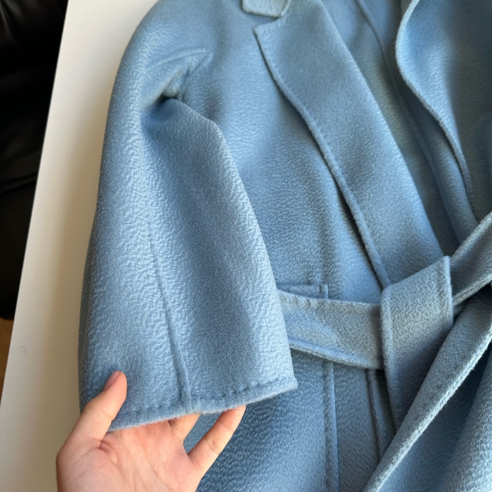 20% cashmere 80% wool coat